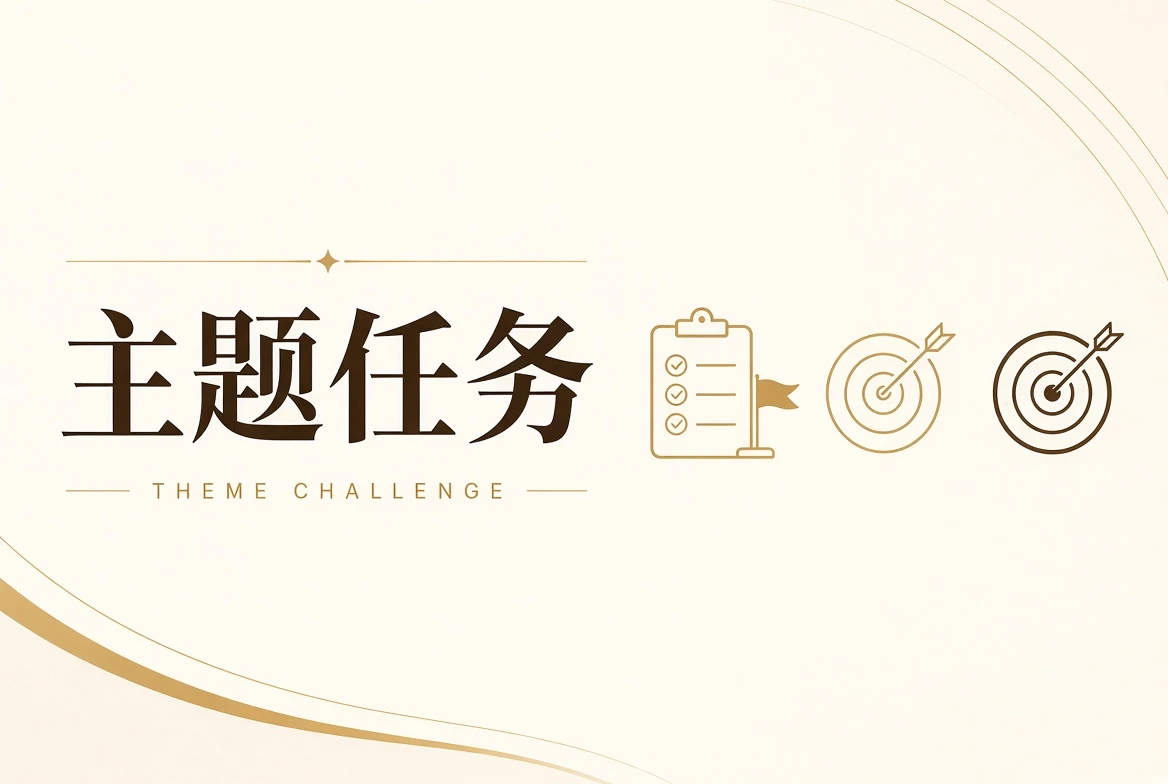 每日大赛主题课题栏目